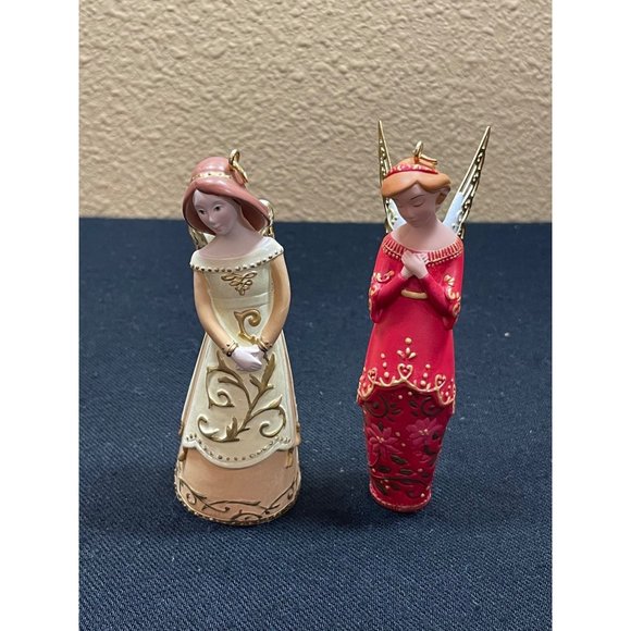 Joyful Tidings Gilda and Cordelia Christmas Angels Hallmark Keepsake Ornaments - Picture 1 of 9